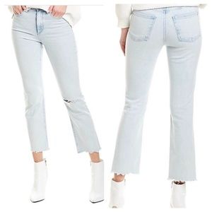 Rag and Bone Dean w/holes ankle cigarette leg 31